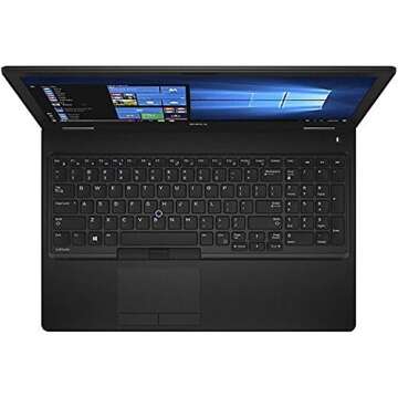 Dell Latitude 5580 HD 15.6 Inch Business Laptop Notebook (Intel Core i7-7600U, 8GB Ram, 512GB SSD, C...