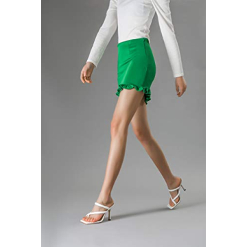 Vivianly Women's Thong Heels Sandals Stylish Summer Wedding Shoes