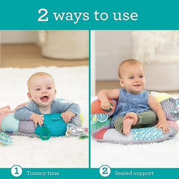 Infantino 2-in-1 Tummy Time & Seated Support for Infants