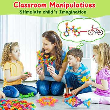 250Pcs Building Blocks Toy for Kids 3+ Years STEM Fun