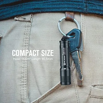 OLIGHT i3E EOS Compact Keychain Flashlight 90 Lumens