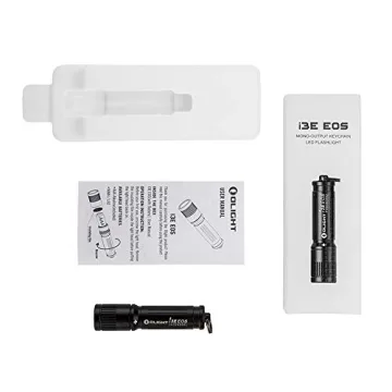OLIGHT i3E EOS Compact Keychain Flashlight 90 Lumens