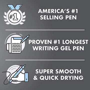 Pilot, G2 Premium Gel Roller Pens, Fine Point 0.7 mm, Assorted Colors, Pack of 8