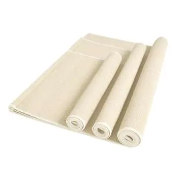 JE JOUE Montessori Materials Children Playing Mat Pure Cotton Working Rug for Toddlers (27"×43", Beige)