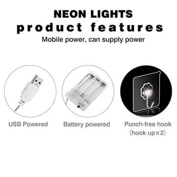 ENSHUI Neon Sign High Heels Neon Lights LED Signs, Battery or USB Powered Light Up Neon Signs for Wall Decor for Bedroom, Kids Room, Living Room, Bar, Party, Christmas, Wedding (Pink)