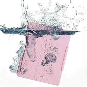 SPECTRASHELL Water Resistant Passport Case, Thin and Strong Cover for Travel and Daily Protection for Women (Pink)