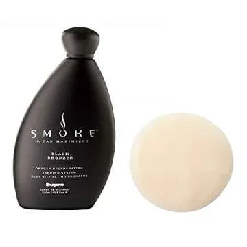 Supre Smoke Black Bronzer Tanning Lotion - 10.5 Ounces of Radiant Glow