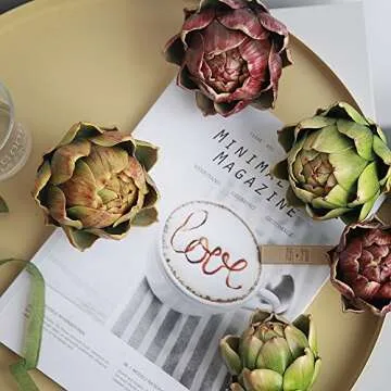 Li Hua Cat Artificial Artichokes for Elegant Decor
