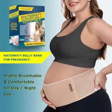 ChongErfei Maternity Belly Band for Pain Relief