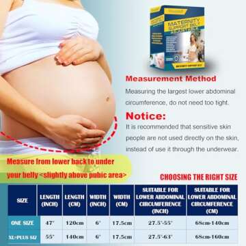 ChongErfei Maternity Belly Band for Pain Relief