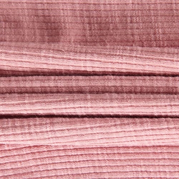 Roselux Long Sleeve Scoop Neck Ribbed Knit Shirt for Women