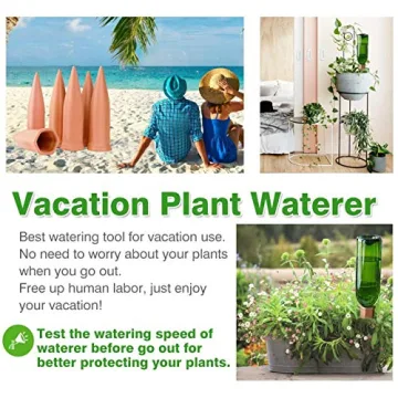 Terracotta Plant Watering Stakes Eco-Friendly Solution