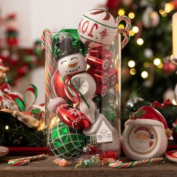 Valery Madelyn 100ct Shatterproof Christmas Tree Ornaments Set