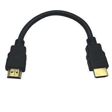 MMNNE 8K HDMI 2.1 Cable - 8 Inch Short, HDMI Male to Male, 48Gbs, 8K Ultra HD, High Speed, eARC, HDR...
