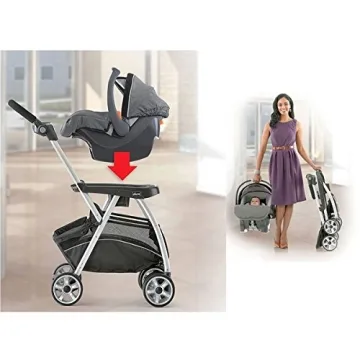 Chicco KeyFit Caddy Frame Stroller Lightweight & Easy-to-Use