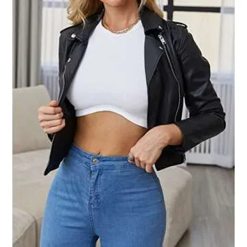 Abardsion Women's Comfortable Ribbed Crop Tank Top