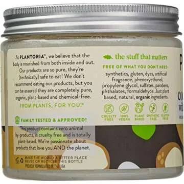 Nourishing Plant Based Organic Coconut Oil & Vitamin E Cream