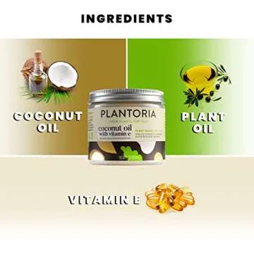 Nourishing Plant Based Organic Coconut Oil & Vitamin E Cream