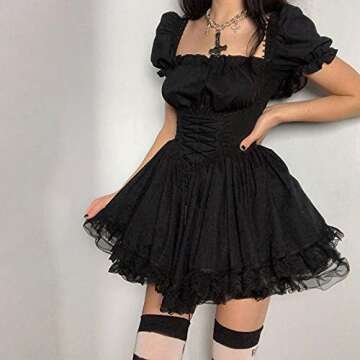 Gothic Lolita Mini Dress for Stylish Occasions