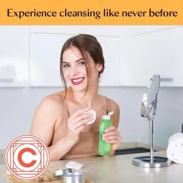 Clean Circle Reusable Skincare Pads - Cotton Rounds for Skincare - Reusable Cotton Pads for Face - Zero Waste Cosmetic Pads - Reusable Facial Pads