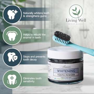 Remineralizing & Whitening Tooth Powder for Healthy Teeth