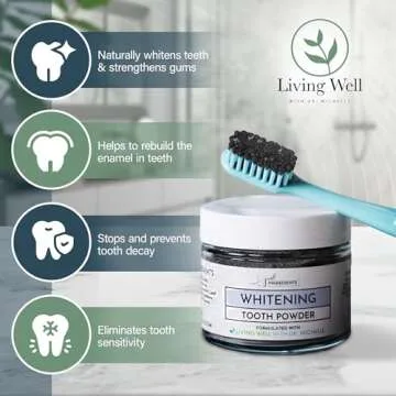 Remineralizing & Whitening Tooth Powder for Healthy Teeth
