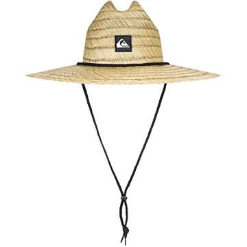 Quiksilver Pierside Lifeguard Beach Sun Straw Hat