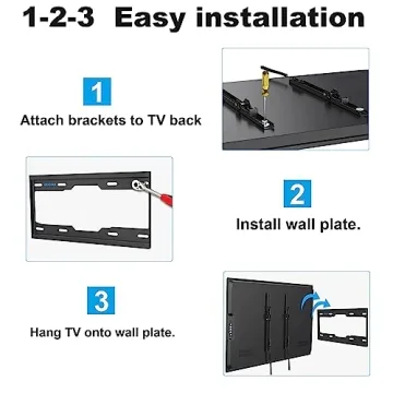 USX STAR Fixed TV Wall Mount Quick Release 26-60 Inch