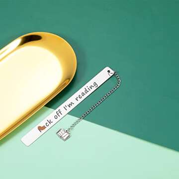 Funny Bookmarks for Women Book Accessories for Reading Lovers Reader Bookmarks for Book Lovers Birth...