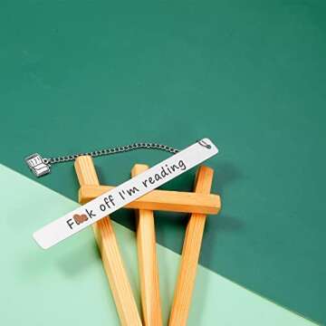 Funny Bookmarks for Women Book Accessories for Reading Lovers Reader Bookmarks for Book Lovers Birthday Gifts for Writers Women Teens Boys Girls Inspirational Valentines Stocking Stuffers for Adults