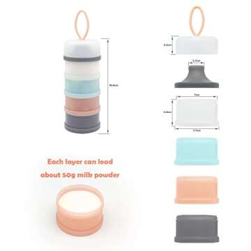 Essential LADISO Baby Formula Dispenser for Easy Feedings
