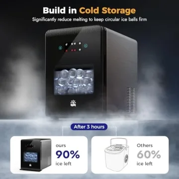 Oylus 2'' Clear Ice Ball Maker for Fast Crystal Ice