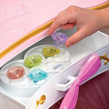 Disney Princess Ultimate Musical Vanity with Enchanting Messages & Celebration Song! Includes Brush,...