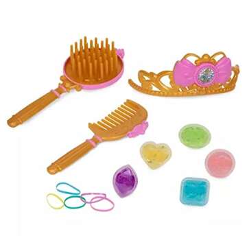 Disney Princess Ultimate Musical Vanity with Enchanting Messages & Celebration Song! Includes Brush, Comb, Tiara & 5 Rings