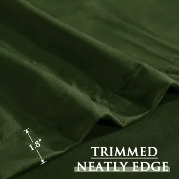 StangH Velvet Curtains 90" Room Darkening Panels