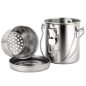 MyLifeUNIT Paint Brush Cleaner - Durable Stainless Steel Holder