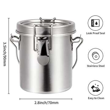 MyLifeUNIT Paint Brush Cleaner - Durable Stainless Steel Holder