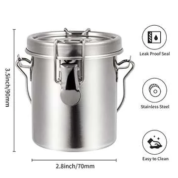 MyLifeUNIT Paint Brush Cleaner - Durable Stainless Steel Holder