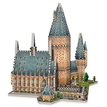 Wrebbit 3D - Harry Potter Hogwarts Great Hall 3D Jigsaw Puzzle - 850Piece
