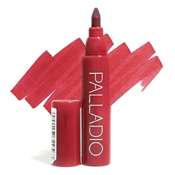 Palladio Lip Stain, Hydrating and Waterproof Formula, Matte Color Look, Longlasting All Day Wear Lip...