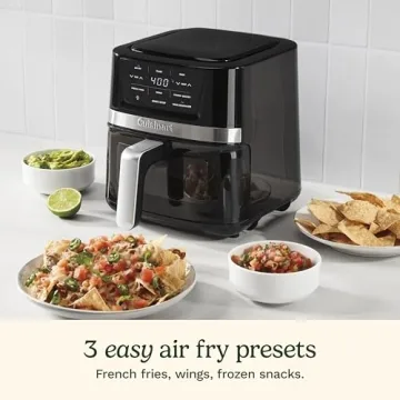 Cuisinart 2.6-Qt Air Fryer Oven with 3 Cooking Modes
