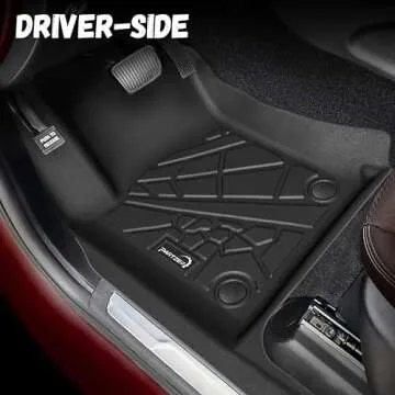 Custom Fit PARTZER Floor Mats for Chevy Colorado 2023-2025