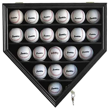 DisplayGifts Baseball Display Case - Perfect Holder for Collectors