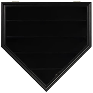 DisplayGifts Baseball Display Case for Collectors with 21 Slots