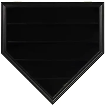 DisplayGifts Baseball Display Case for Collectors with 21 Slots