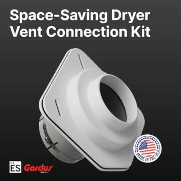 Gardus DVME SnugDryer Kit - Optimize Your Laundry Room Space Efficiently!