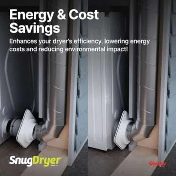 Gardus SnugDryer Space-Saving Vent Kit for New Homes