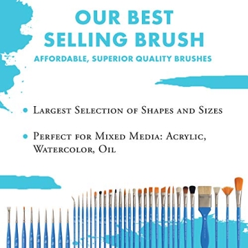 Princeton Select Artiste Brush Set for Acrylic, Oil, and Watercolor