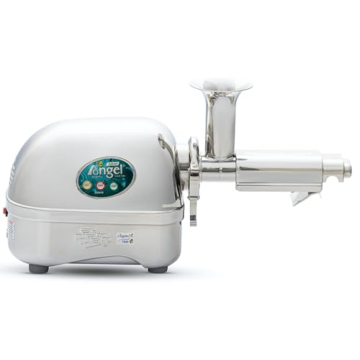 Angel Juicer AG-7500 - Stainless Steel Cold Press Juicer with 10-Year Warranty