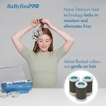 BaBylissPRO Jumbo Hot Rollers for Gorgeous Curls